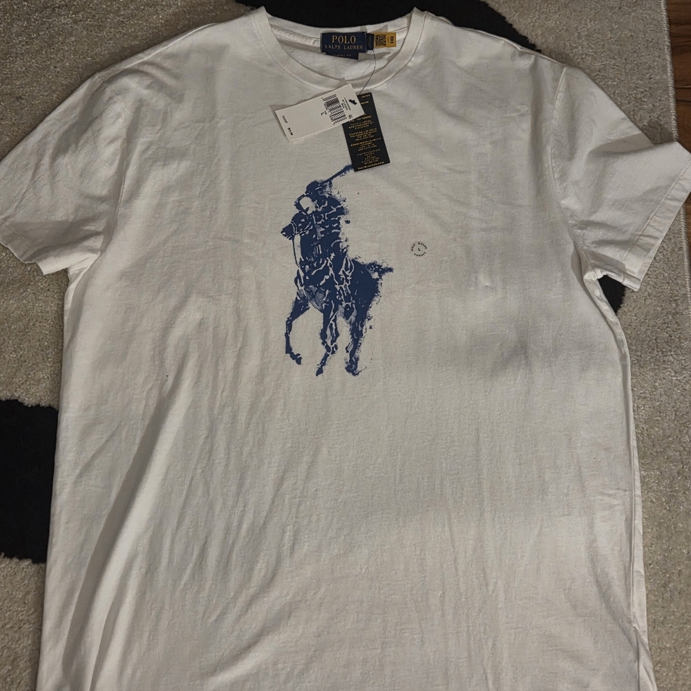 POLO BY RALPH LAUREN BIG PONY LOGO TEE